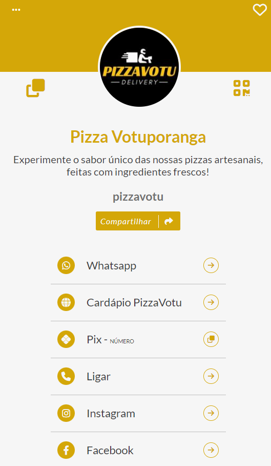 Tela cartão de visitas TuFrame 3